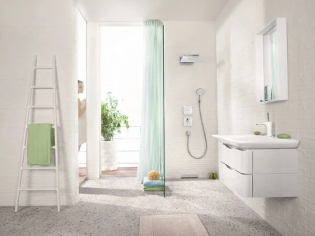 Фото смеситель для душа hansgrohe shower select 15736400_vstvo
