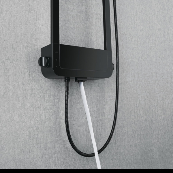 Фото душевая панель black&white seasons w1020 velvet black 1020w0