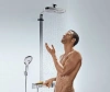 Фото душевая стойка hansgrohe raindance select e 27126000_vstvo