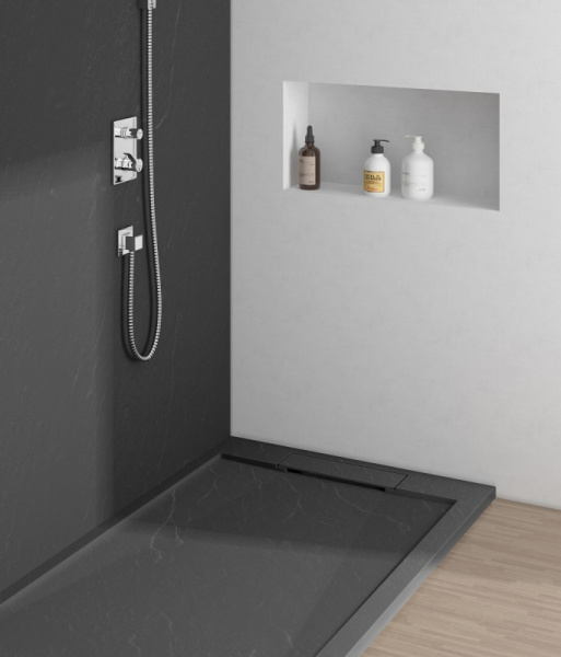 Фото поддон из искуственного камня esbano luxe 100x80 см esp-lx108b