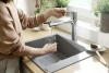 Фото смеситель для кухонной мойки hansgrohe zesis 74804000