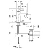 Фото смеситель для раковины duravit circle ce1020001c46