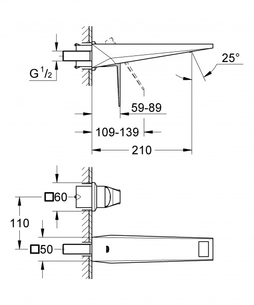 Фото смеситель для раковины grohe allure brilliant 19783000, цвет: хром