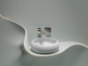 Фото раковина накладная ceramicanova element 36 см, цвет: белый cn6050