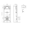 Фото инсталляция для унитазов am.pm pro i012704.9031