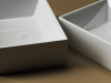 Фото раковина накладная ceramicanova element 59 см, цвет: белый cn5013