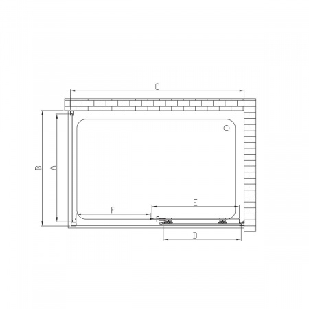 Фото душевое ограждение vincea soft 100x130 см  vsr-3so1013cl