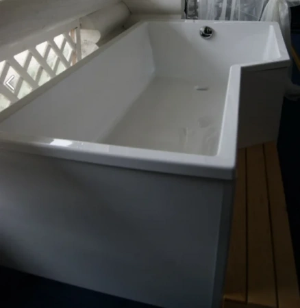Фото акриловая ванна jacob delafon bain douche neo 180x90 см e6d004r-00