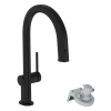 Фото смеситель для кухонной мойки hansgrohe aqittura 76803670