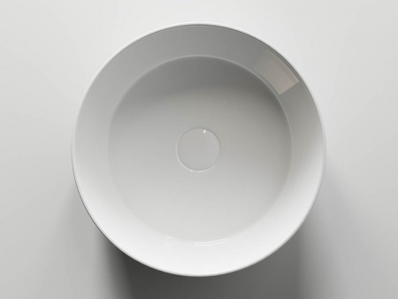 Фото раковина накладная ceramicanova element 36 см, цвет: белый cn5001