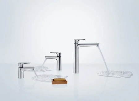 Фото смеситель для раковины hansgrohe talis e 71712000