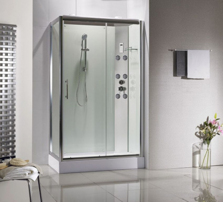Фото душевая кабина bandhours sphera l 100x70 см