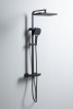 Фото душевая стойка allen brau infinity 5.21030-31 черный матовый