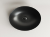 Фото раковина накладная ceramicanova element 52 см, цвет: черный cn6017mb