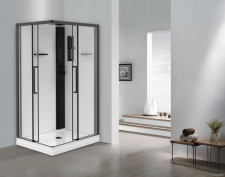 Фото душевая кабина esbano muse 100x80 см eskm108ckrl