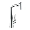 Фото смеситель для кухонной мойки hansgrohe metris 73801000