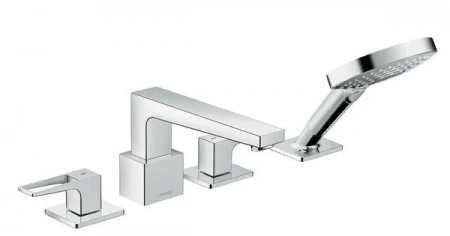 Фото смеситель для ванны hansgrohe metropol 74552000