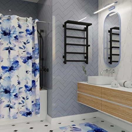 Фото электрический полотенцесушитель indigo forte 80/50 lefpf80-50pbrrt