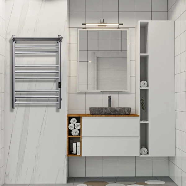 Фото электрический полотенцесушитель indigo line trinity 80/50 lсlte80-50pgfmrt
