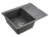 Фото кухонная мойка paulmark weimar 65 см pm216550-dg