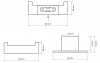 Фото крючок двойной bemeta via 135006032