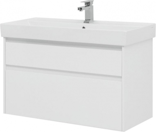 Фото тумба под раковину aquanet nova lite 100 см 249940