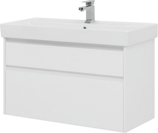 Фото тумба под раковину aquanet nova lite 100 см 249940