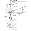 Фото смеситель для кухни grohe minta 32321002