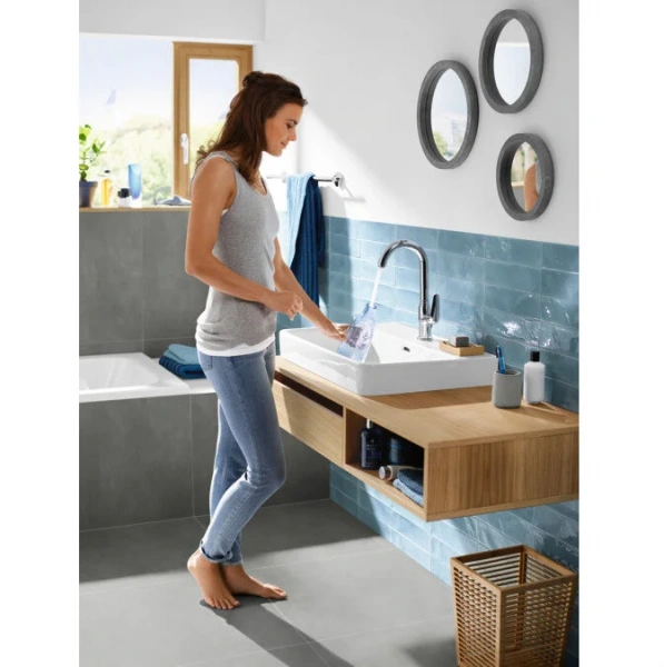 Фото смеситель для раковины hansgrohe novus 71126000_vstv