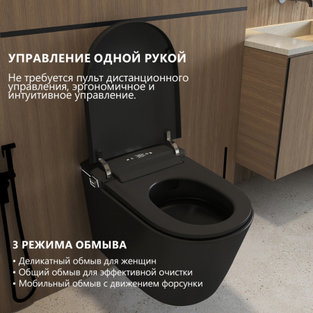 Фото унитаз подвесной abber bequem ac1121smb