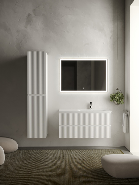 Фото тумба под раковину sancos snob r 100 см, цвет: bianco  snr100rw