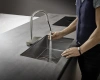 Фото смеситель для кухонной мойки hansgrohe aquno select 73831800