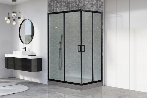 Фото душевое ограждение royal bath hpd rb8120hpd-c-bl 120x80 см