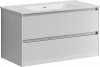 Фото тумба под раковину sancos cento 90 см, цвет: белый глянец cn90w