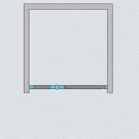 Фото душевая дверь radaway almatea dwj l/r 90 см 31002-01-05n