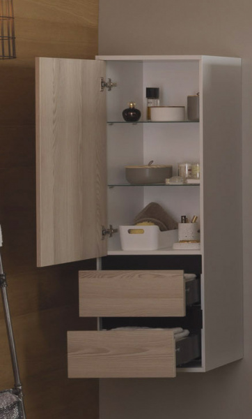 Фото пенал подвесной kolpa-san pandora 45 см, цвет: ясень навара p1301 na