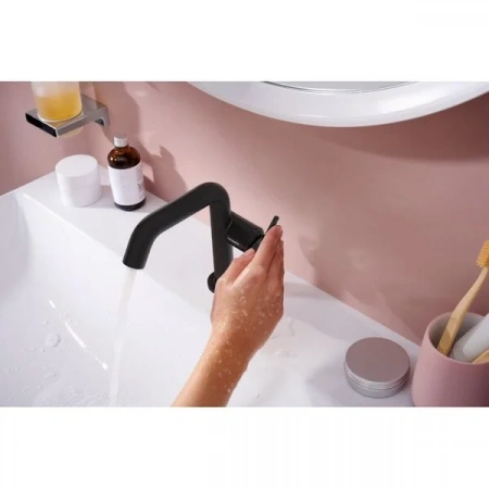 Фото смеситель для раковины hansgrohe tecturis s 73320670