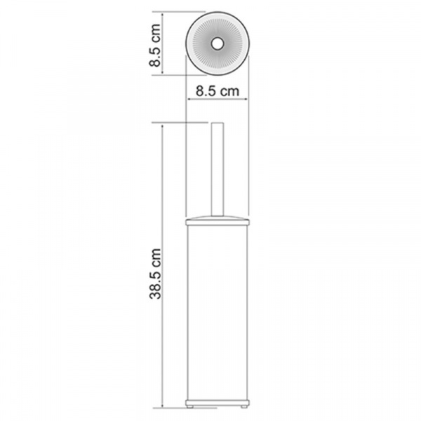 Фото щетка для унитаза wasserkraft exter k-1017