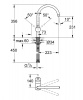 Фото смеситель для кухни grohe minta 32917ks0