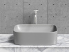 Фото раковина накладная ceramicanova element 50.5 см, цвет: антрацит cn6052mh