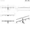 Фото душевой трап am.pm masterflow 100 см w01sc-s11-100-05sb