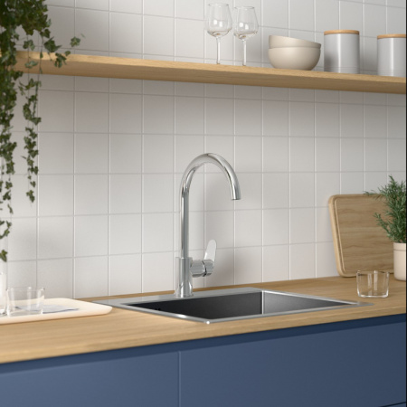 Фото смесители для кухни vitra flow round a43407exp цвет хром
