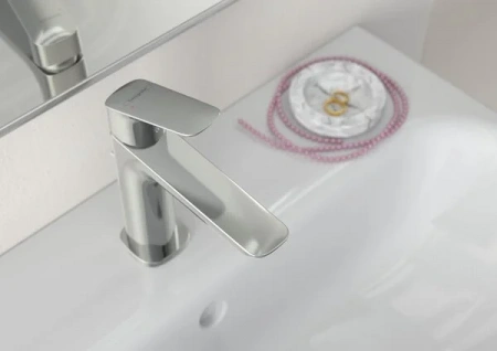 Фото смеситель для раковины hansgrohe logis fine 71252000