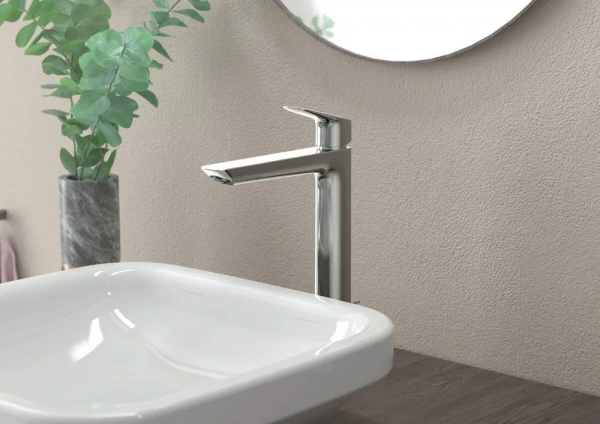 Фото смеситель для раковины hansgrohe logis fine 71257000