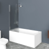 Шторка на ванну BelBagno UNO-V-1-85/150-P-Cr-L 85 см