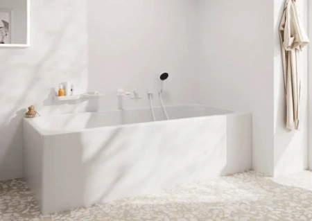 Фото смеситель для ванны hansgrohe duoturn e 75417700