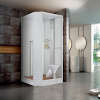 Фото душевая кабина orans sr-89101ls white, long door handle 100x100 см