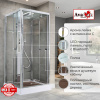 Фото душевая кабина avacan z1910led 100x100 см