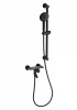 Смеситель для ванны Wonzon & Woghand, цвет: Черный матовый WW-FE05L222-MB