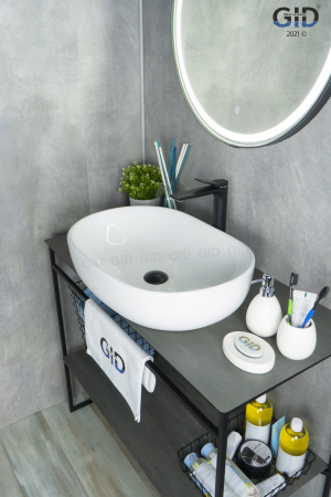 Фото раковина накладная gid n9026a 60 см